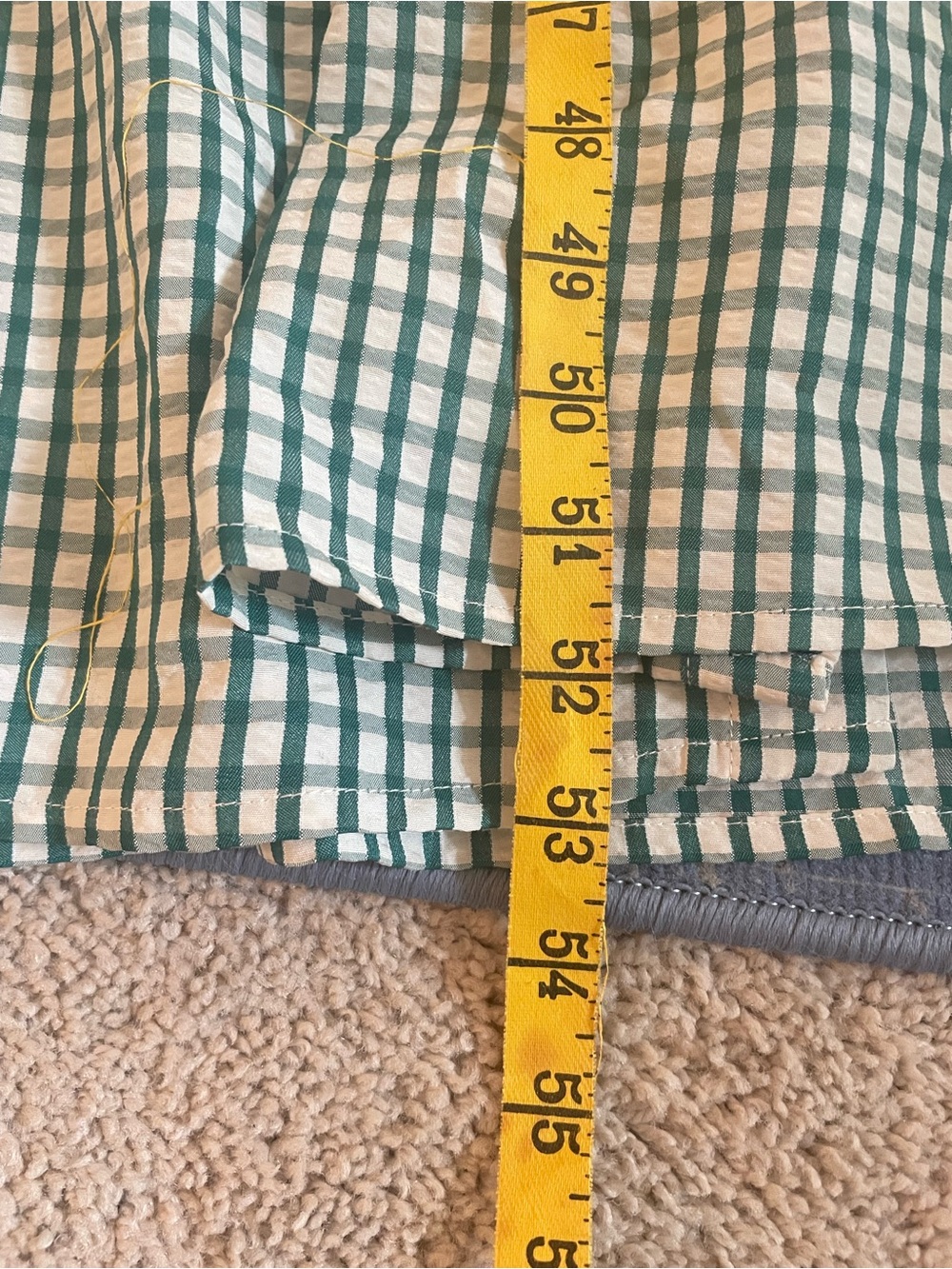 Tuckernuck Pomander Place Green Gingham Zacara Dress - Picture 3 of 4
